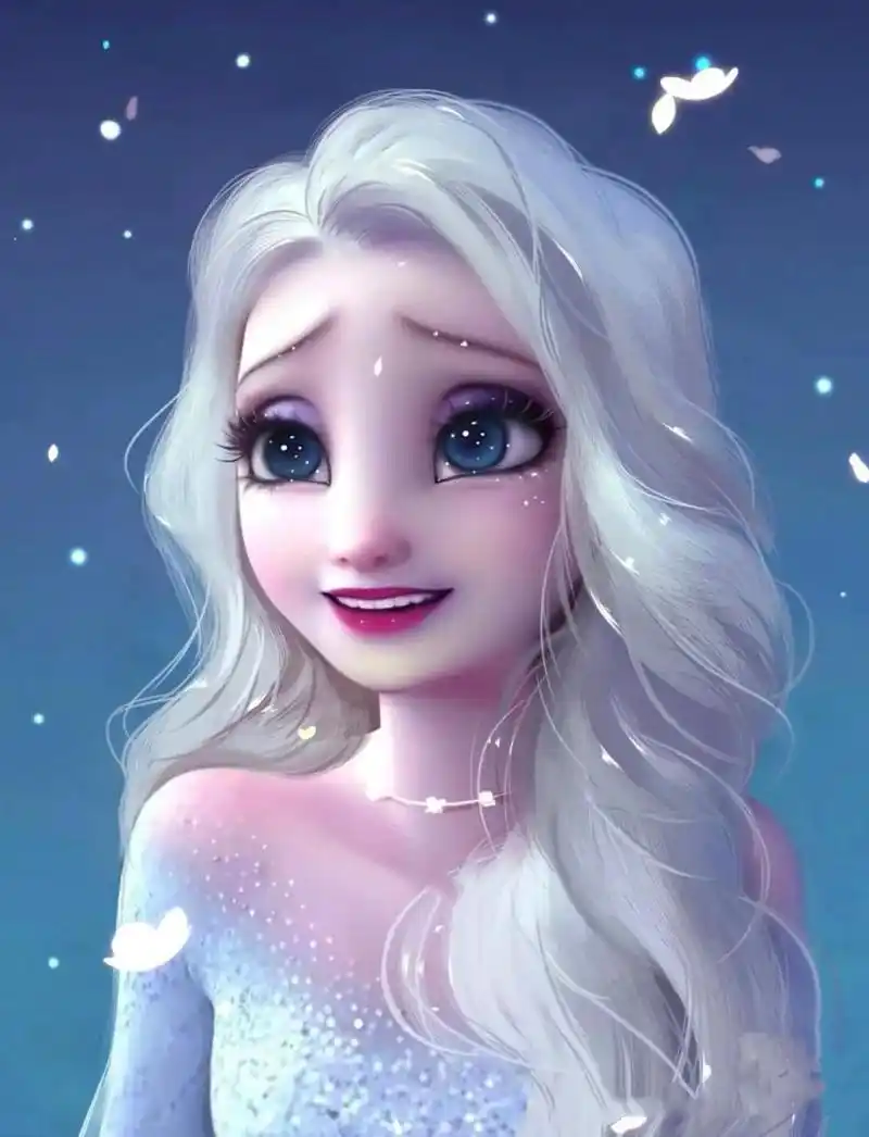 彩铅手绘 | 艾莎公主👸🏻