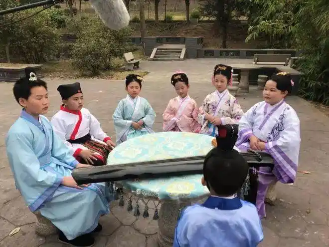 下一个小明星就是你全国青少年大型国学少年儿童古装系列剧在德阳公开