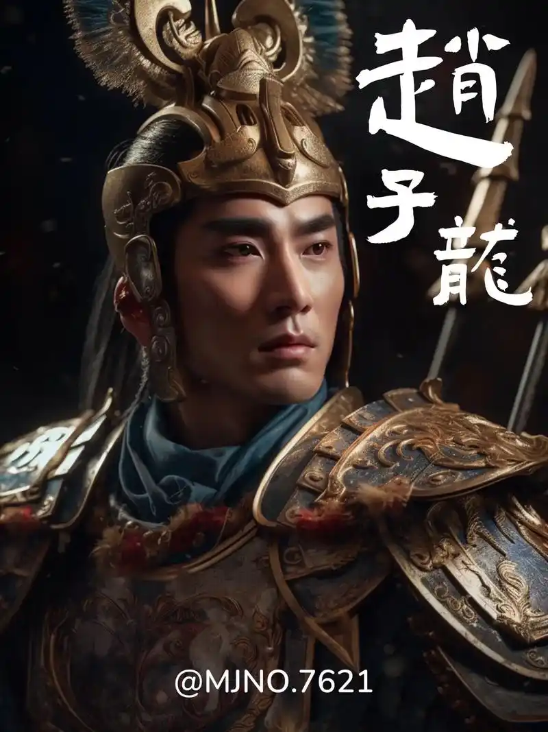 ai 绘画练习|三国人物之常山赵子龙.回复 @文登九里车城1 - 抖音