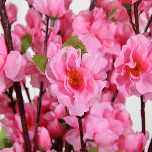 仿真桃花假花客厅假腊梅花单支塑料仿真花