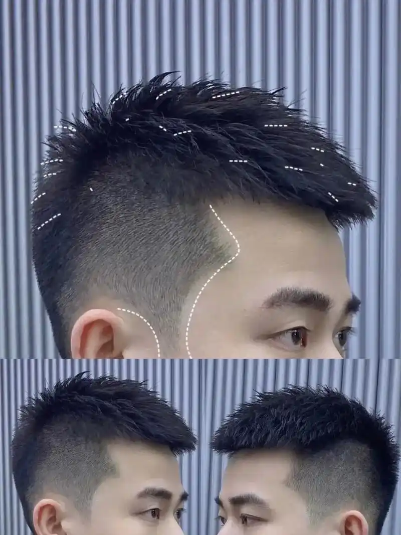 男士发型 #男士短发 #发型设计 #同城好店 - 抖音