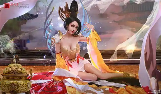 《王者荣耀》女帝武则天的cosplay欣赏