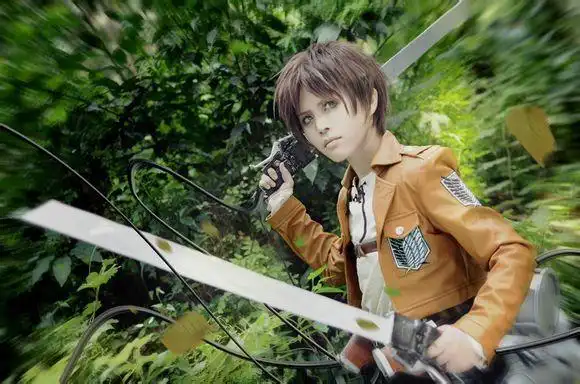 进击的巨人艾伦cos:因为我诞生在这个世界上(7)