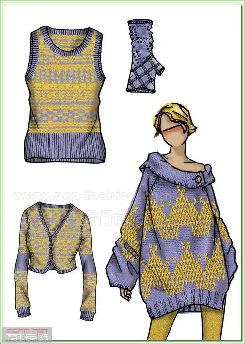 2010秋冬女装毛衣手稿!超清晰 超大~~~快来看啊!