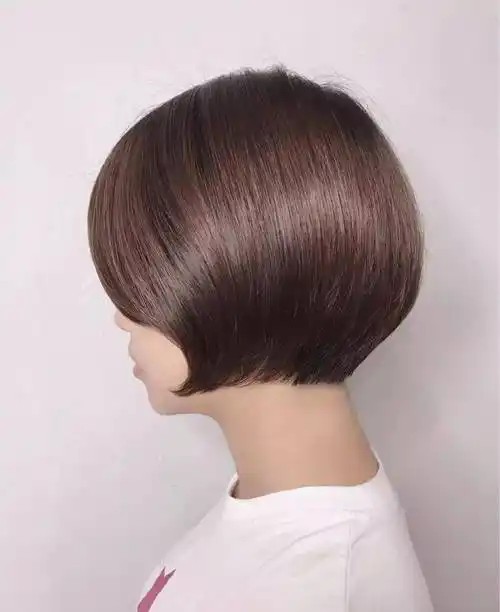 最减龄的波波头短发_生活