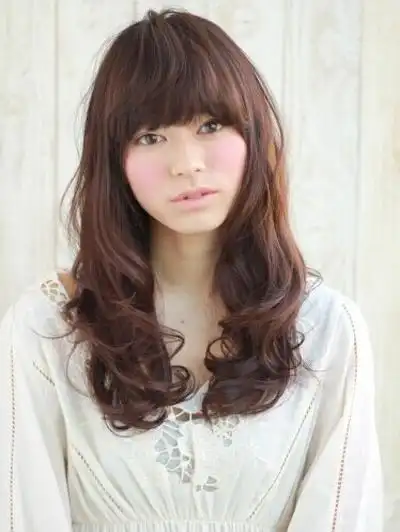 长卷发发型,长卷发图片,长卷发