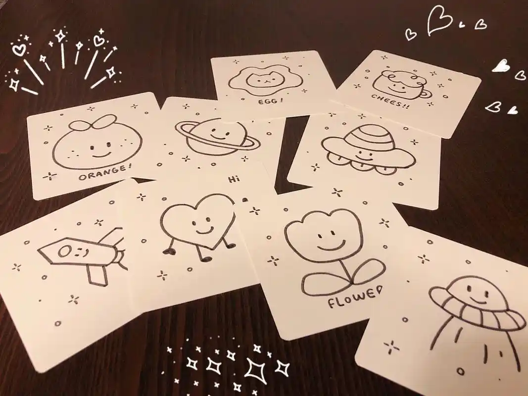 ins简笔画|今天你开怀大笑了吗?