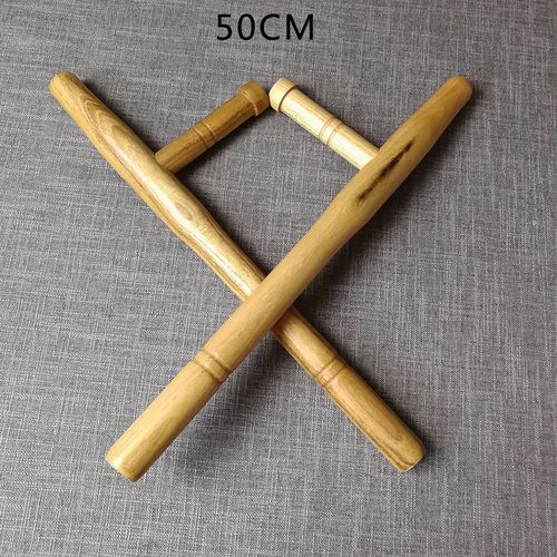 武术双拐浮萍丁字拐棍拐子武器东方棍木制兵器更多武术装备