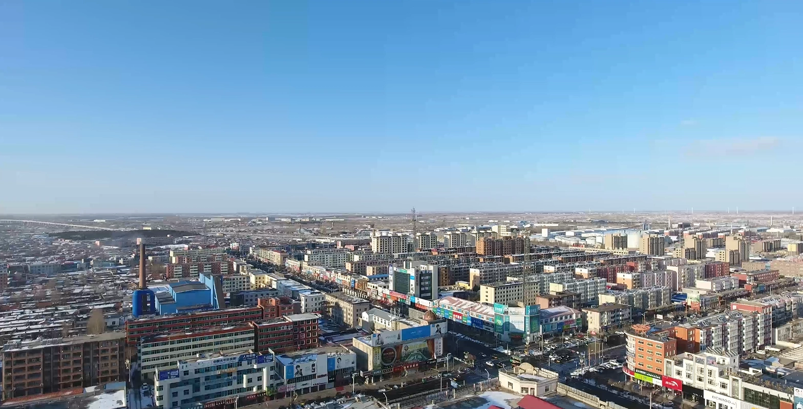 航拍图片:最美的甘旗卡