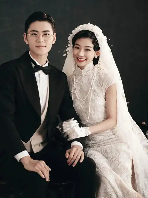 不翻车的民国风婚纱照永恒的经典最浪漫78