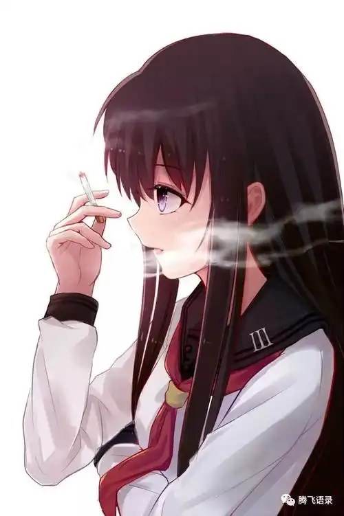 叼烟姿势超帅气的动漫角色都有哪些?一组p站二次元男生女生头像