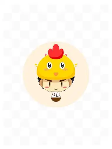 可爱卡通手绘q版人物头像102动漫女生呆萌表情可爱卡通手绘q版人物