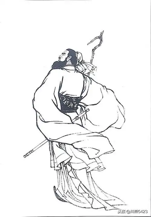 民国女郎 白描画谱国画白描学习素材——山村人物篇一组版画 宣传画