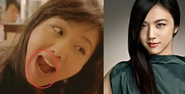 汤唯汤唯大笑起来也被发现有黑黑的蛀牙,一个牙洞直接从女神变女屌丝