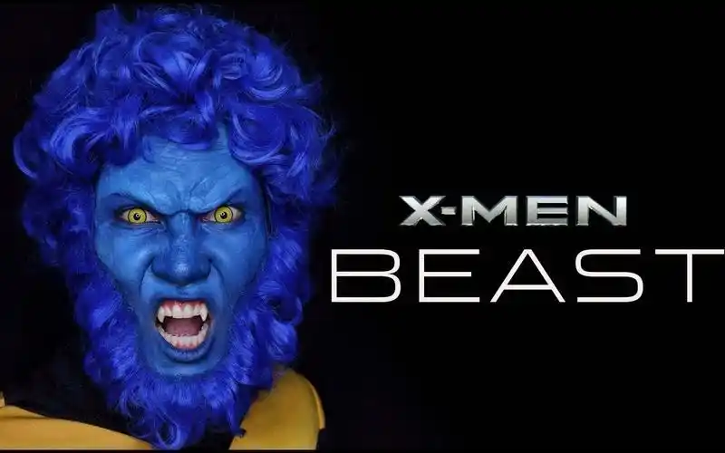 princedeguzmantransformations野兽x战警化妆转换教程