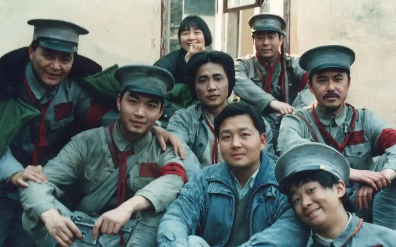 老剧照《秋收起义》(1993年)我扮演张子清#老照片#电影 - 抖音