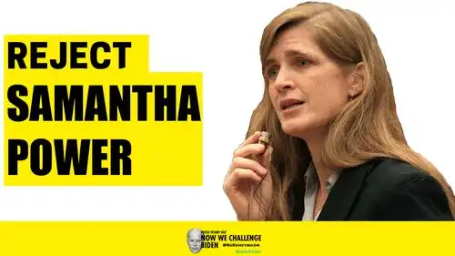 tell your senators to reject samantha power