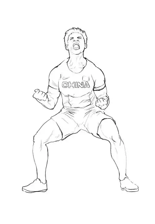 创造历史的苏炳添_画画的星河-站酷zcool