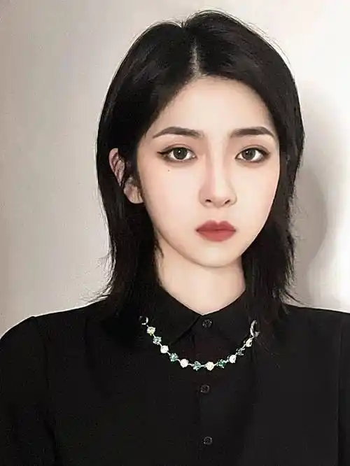 利落又爽快的锁骨碎发_锁骨