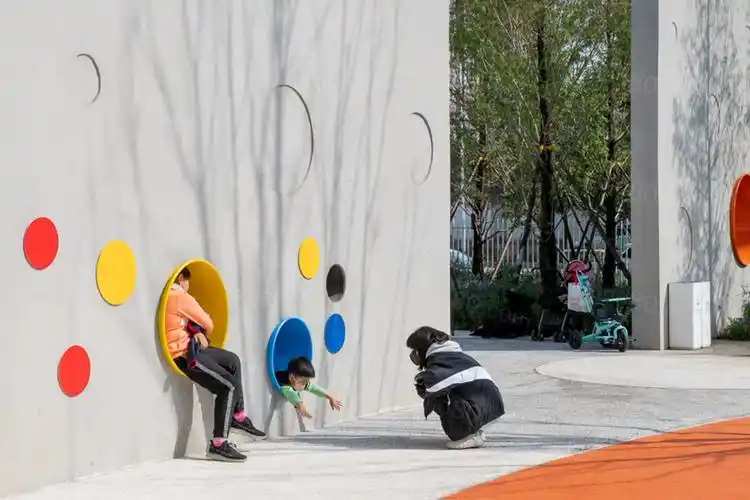 石家庄融创未来中心幼儿园景观|张唐景观_艺术装置_80景观网