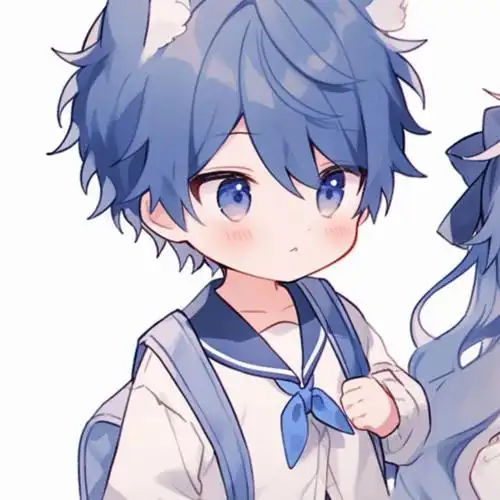 【首发】动漫情侣头像|双马尾小宝