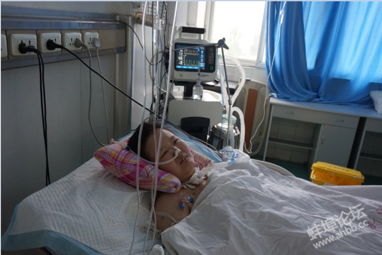 拍摄于2015年7月,蚌埠铁路医院重症监护室