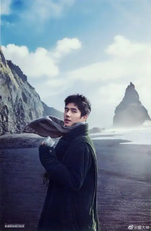 爱豆雪中神图#刘昊然的冰岛大片就是永远滴神!