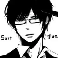 qq动漫头像男生戴眼镜图片