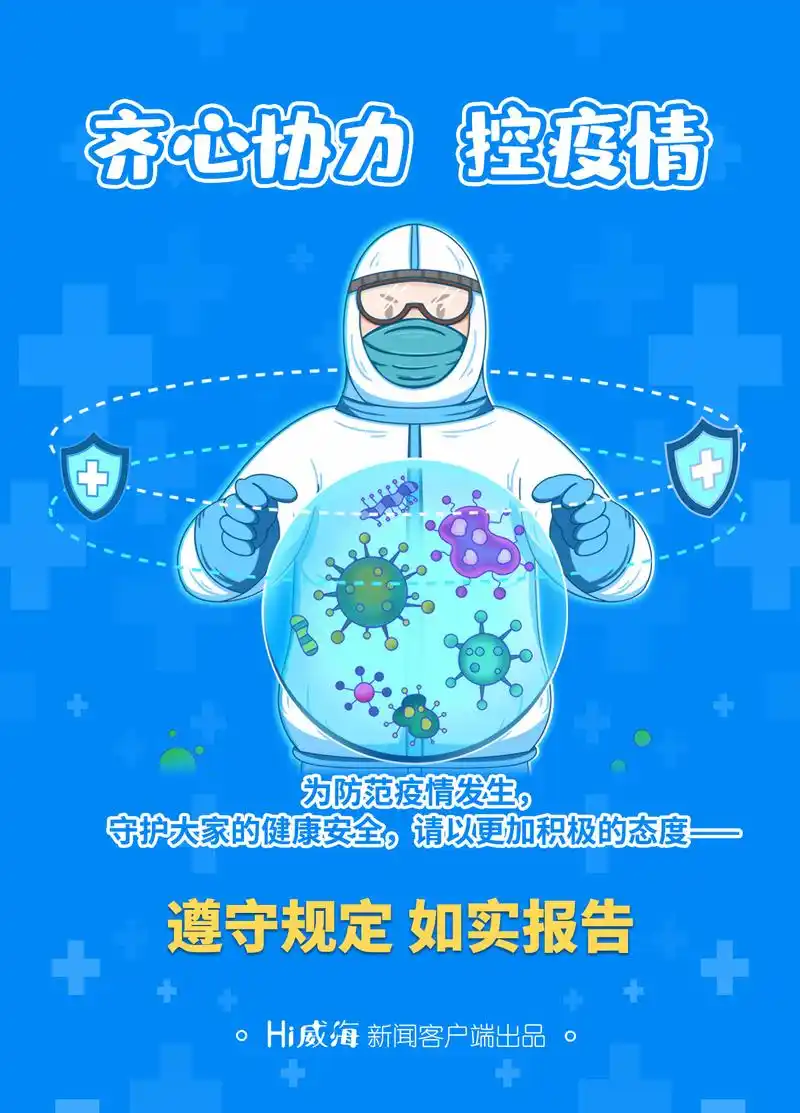 海报疫情防控人人有责不做疫情防控局外人