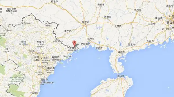 4月18日,越南广宁省警察遣返中国非法移民