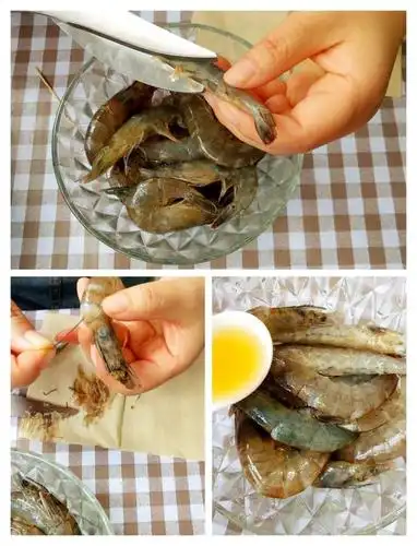 蒜蓉粉丝花甲烤虾,看二胎宝妈在家怎么做,,鲜香味美q弹顺滑