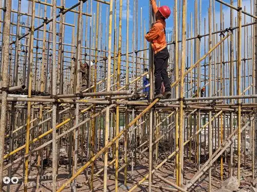 1#厂房脚手架搭设