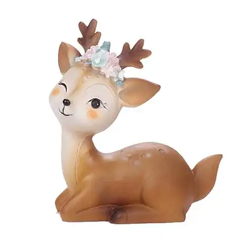 敬平一鹿有你摆件网红车载ins风女创意车内可爱一鹿平安汽车饰品优雅