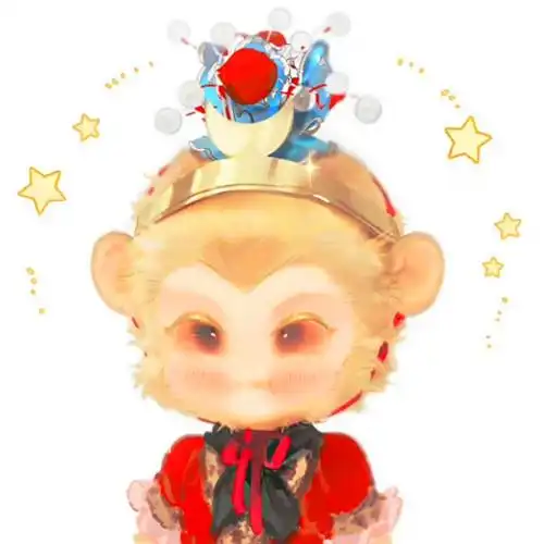 手绘q版可爱孙悟空卡通头像图片