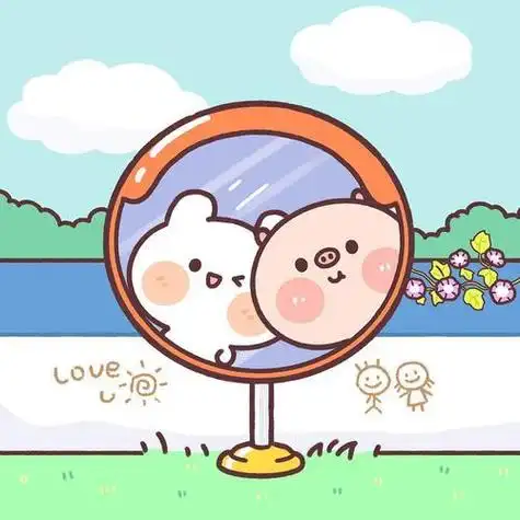 卡通猪与兔情侣头像 卡通头像图片大全 -【爱个性】