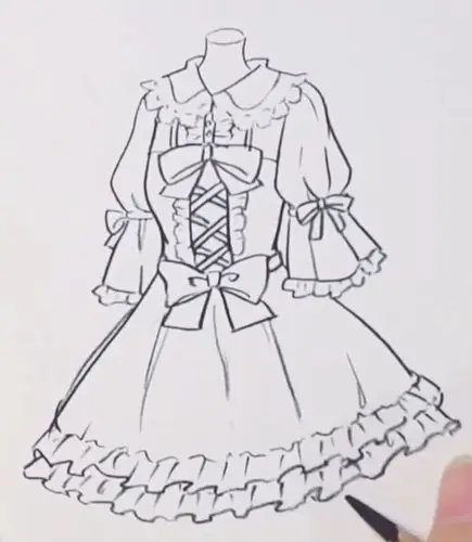 就是这条裙子啦!漂亮吧.