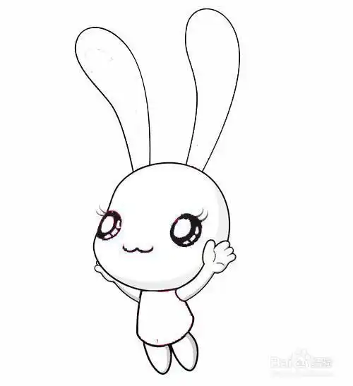生肖兔的简笔画