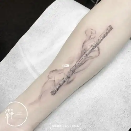 深圳纹身金箍棒纹身