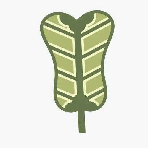 国潮中国风蒲扇扇面扇子芭蕉扇山脉祥云建筑塔