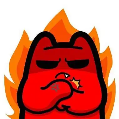 h09【魔鬼猫表情-生气】#半身 发火 愤怒 ip 动漫 魔性 斗图 zombies