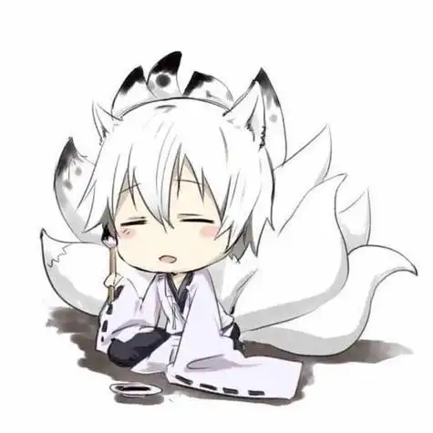 超萌的狐狸动漫头像男