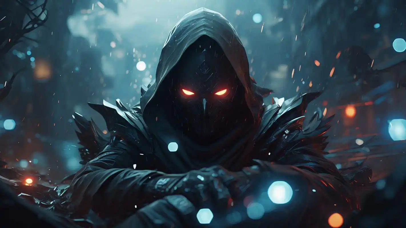 这组冷酷黑暗系壁纸真是太有氛围感了!