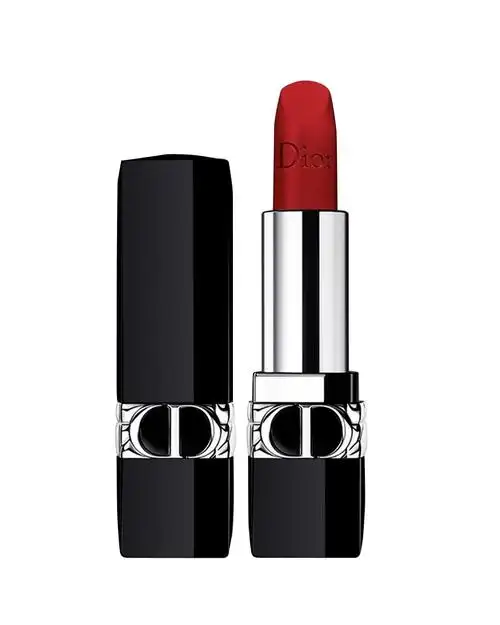 法国dior迪奥烈艳蓝金丝绒口红唇膏35g760复古正红