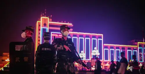 武警官兵始终坚守站位 守卫祖国和平万家平安