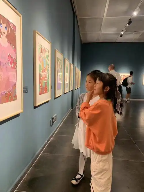 "俄罗斯励志少年——米沙「眼中的世界」绘画展"在李自健美术馆开幕