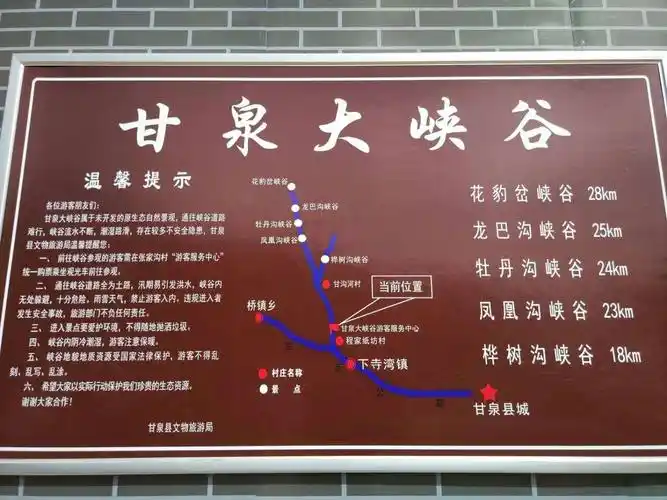 甘泉县雨岔大峡谷