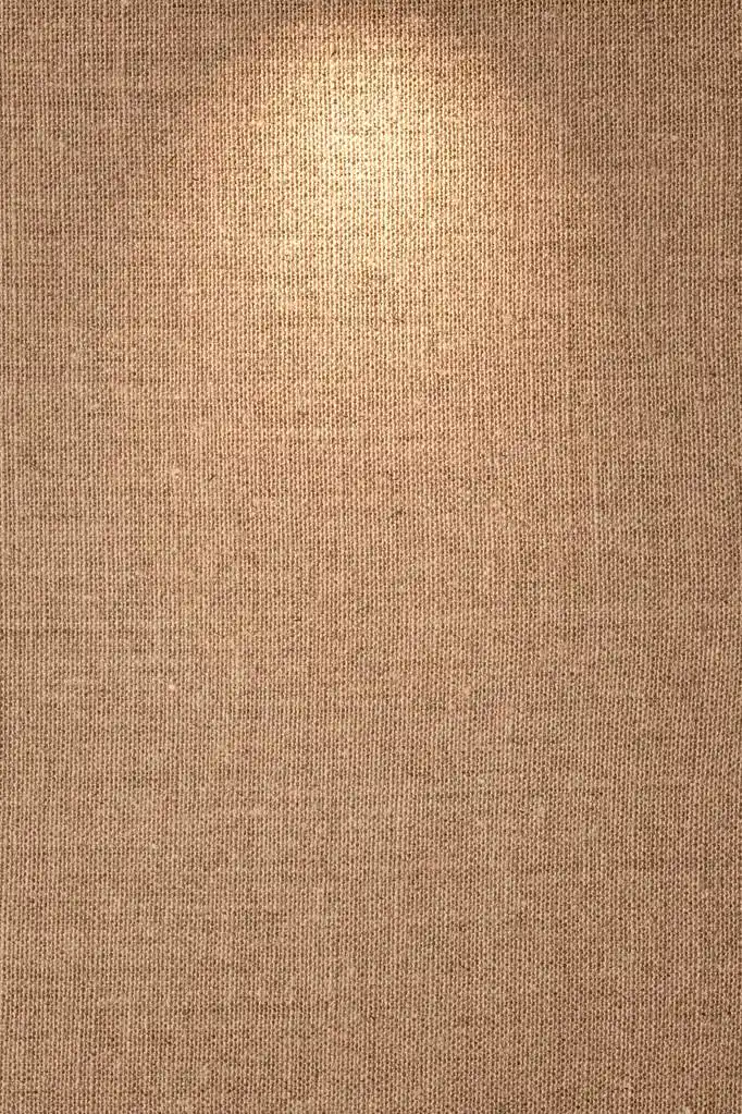 棕色抽象亚麻背景,棕色抽象麻布背景或网格图案纺织纹理
