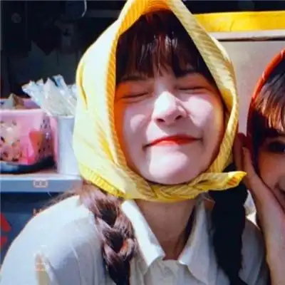 高级感港风闺蜜头像图片