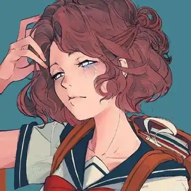 插画女生头像高冷高清个性的高冷霸气插画头像女生图片