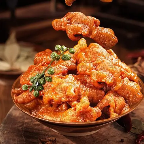 滋源无骨鸡爪100g袋装网红去骨泡藤凤爪脱骨鸡肉零食